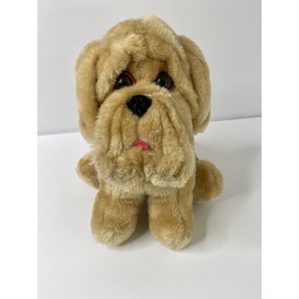 Atlanta‎ Novelty Bulldog Wrinkles Plush 10” Stuffed Animal Vintage Dog Puppy